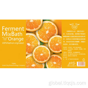 Gannan Navel Orange Aroma VC enzyme Facial Whitening Body Wash Supplier